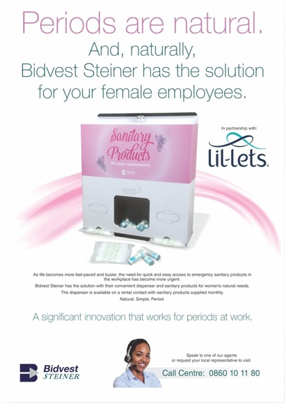 Bidvest Steiner Trade Campaign Advert