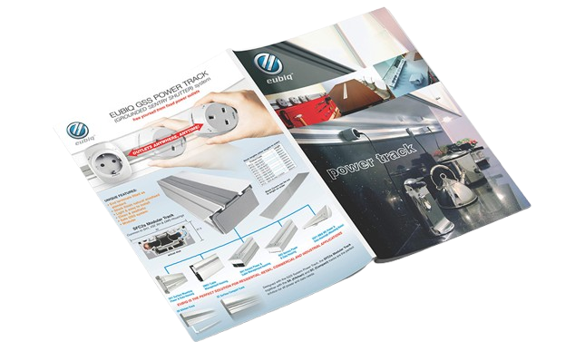 Eubiq Power Track Trade Brochure