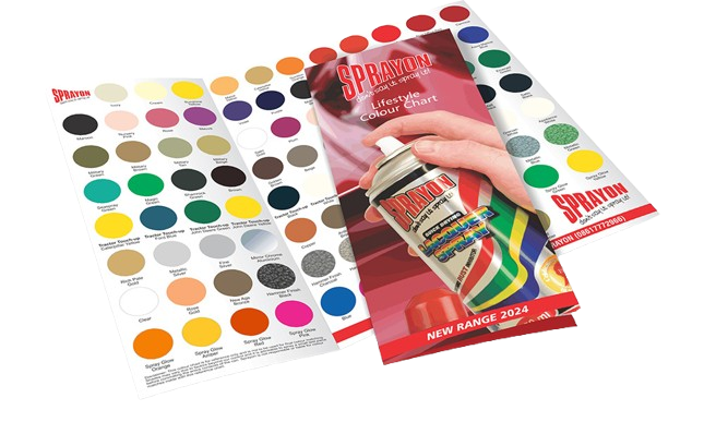 Sprayon Colour Chart Brochure