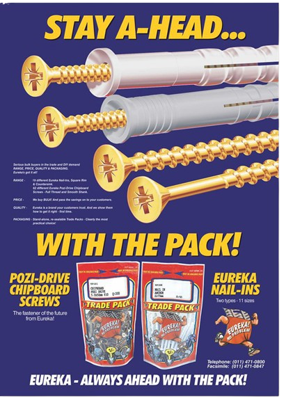 Eureka DIY Solutions Trade Journal Advert
